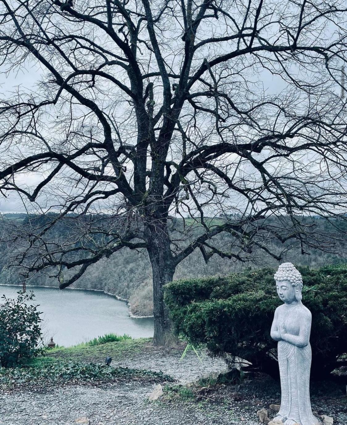 Les Yourtes O Fil 2 L'Eau Saint-Jean-Saint-Maurice-sur-Loire المظهر الخارجي الصورة